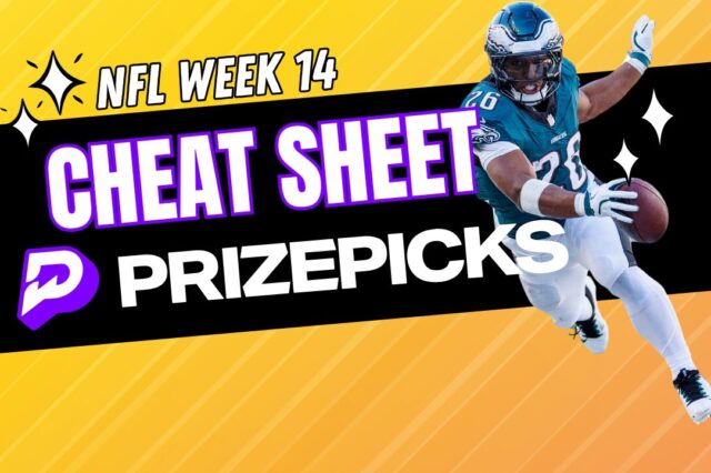 PrizePicks Cheat Sheet NFL