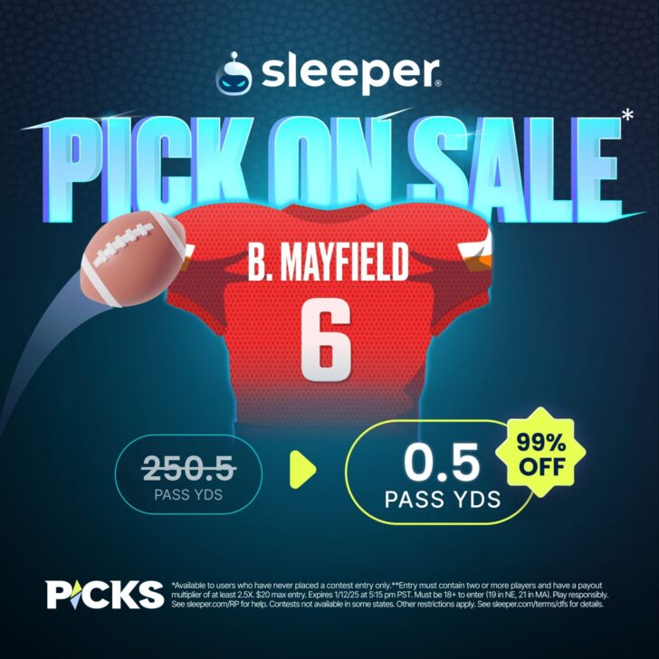 Sleeper Fantasy Promo Code Baker Mayfield Bonus