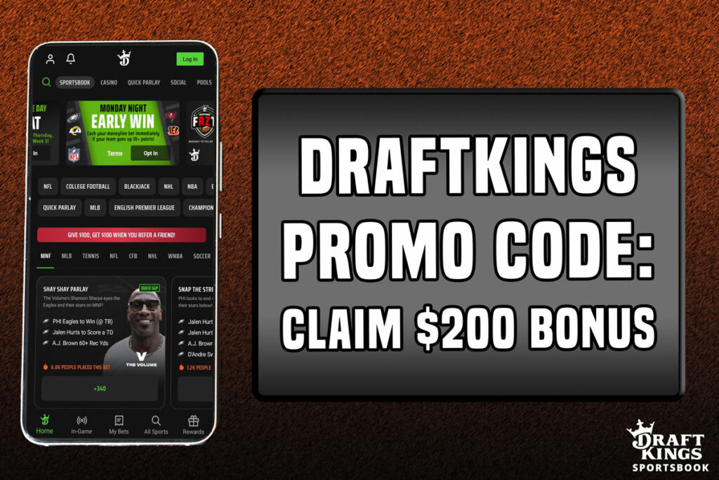 DraftKings nfl promo code