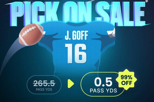 Sleeper Fantasy Promo Code bonus Jared Goff vs. Commanders