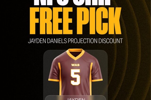 PrizePicks Free pick on Jayden Daniels for the NFC Championship