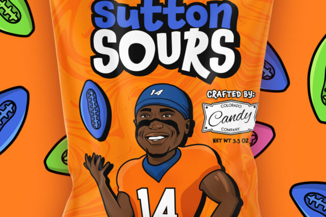 Courtland Sutton's candy: Sutton Sours