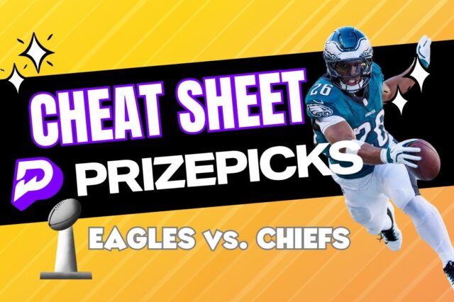 PrizePicks NFL Cheat Sheet Super Bowl 59