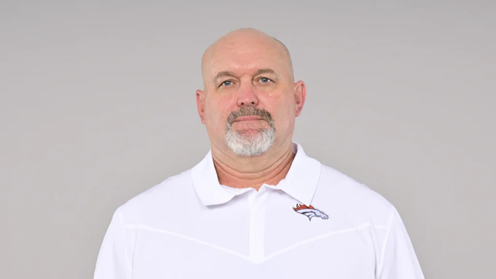 Denver Broncos assistant coach John Morton