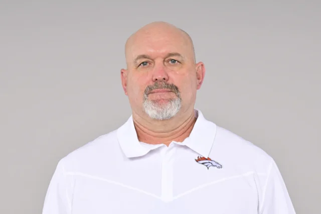 Denver Broncos assistant coach John Morton