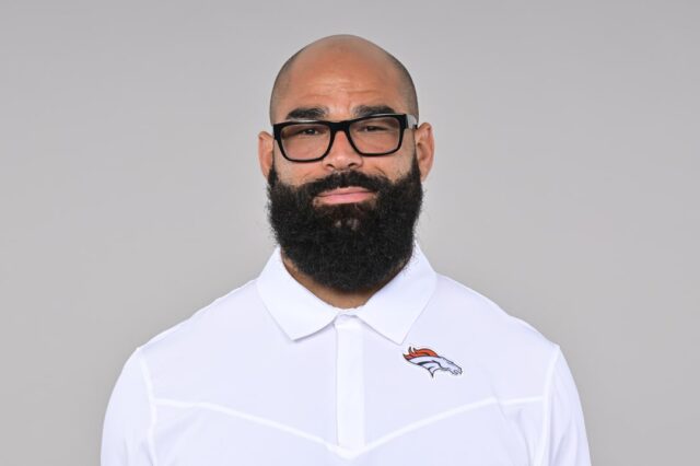 Former Denver Broncos outside linebacker coach Michael Wilhoite.