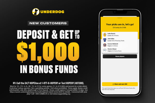 Best Underdog Bonus
