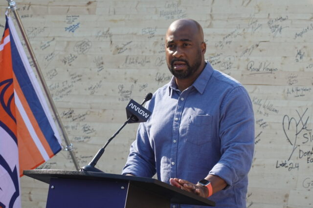 Denver Broncos President Damani Leech