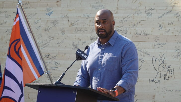 Denver Broncos President Damani Leech