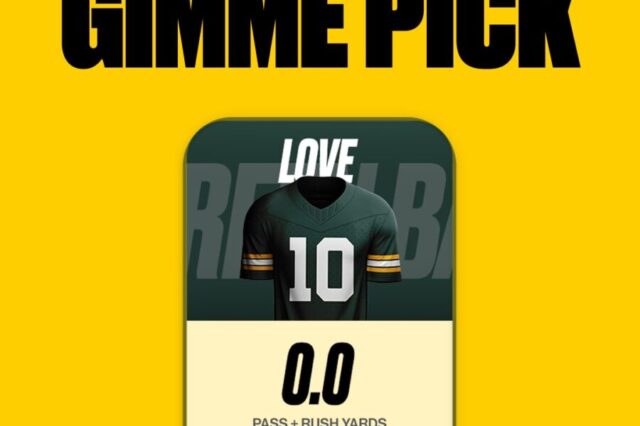 Jordan Love Underdog promo for NFL week 8