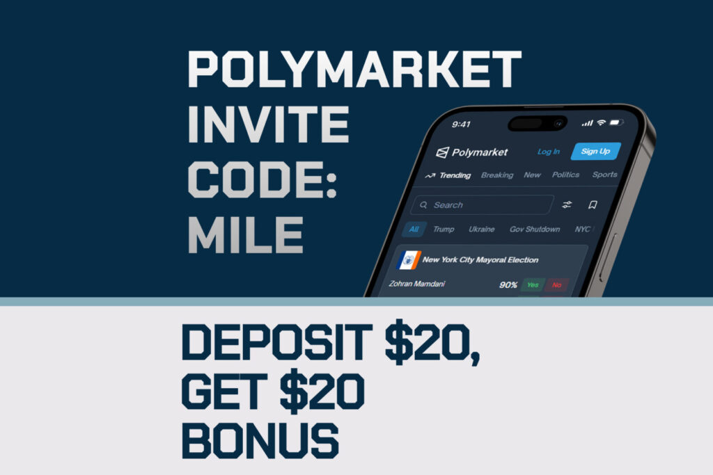 Polymarket Promo Code MILE: Claim $20 Magic-Pistons, NBA Bonus